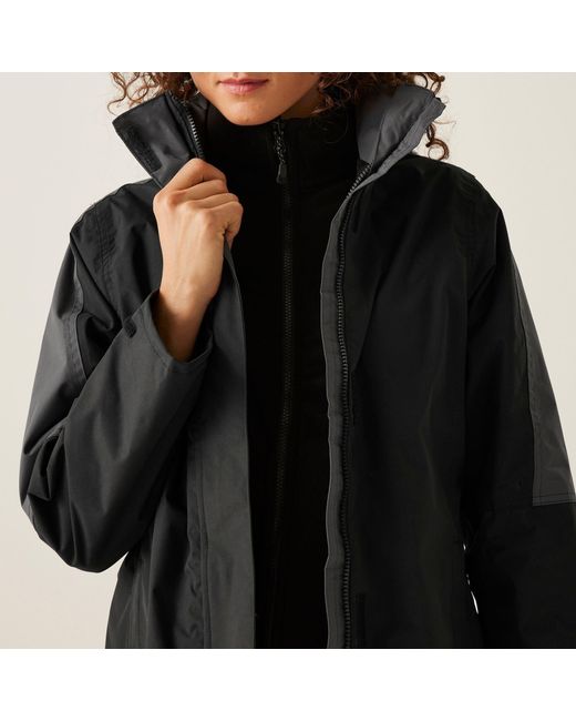 Regatta Black Defender Iii Waterproof 3