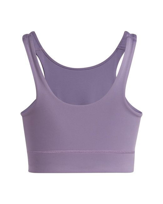 Adidas Purple Medium Impact Sports Bra