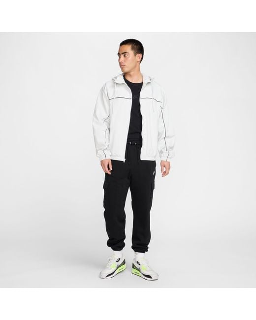 Nike Black Sportswear Club Fleece Cargo Pants for men