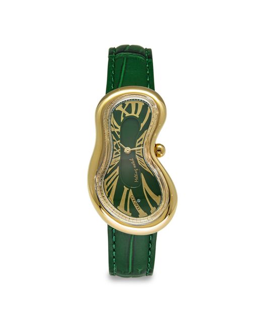 Exaequo Green Melting Quartz Analogue Watch