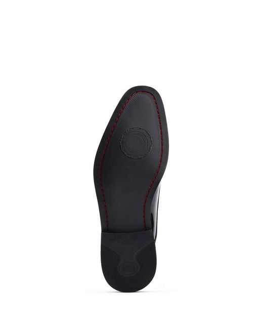 Base London Black Marley Lace Up Patent Shoe for men