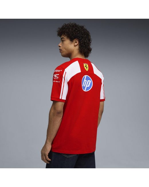 PUMA Red Scuderia Ferrari F1 Replica Tee