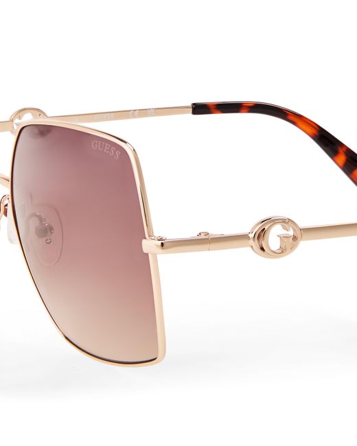 Guess Pink Square Sunglasses