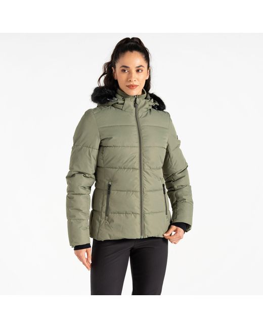 Dare 2b Green Glamorize V Waterproof Jacket