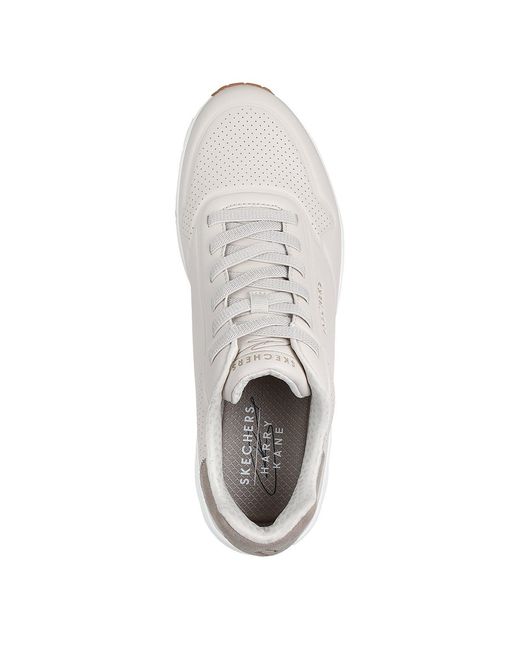 Skechers White Harry Kane Collab Bungee Lace Low-Top Trainers for men