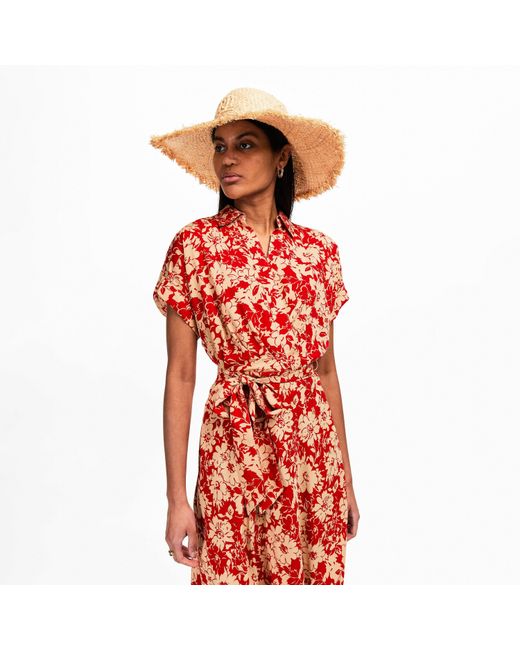 Ralph Lauren Red Wrap Dress