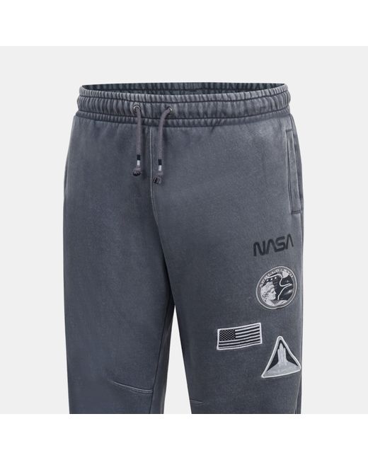 SoulCal & Co California Blue Soul Nasa Closed Hem Fleece Joggers for men