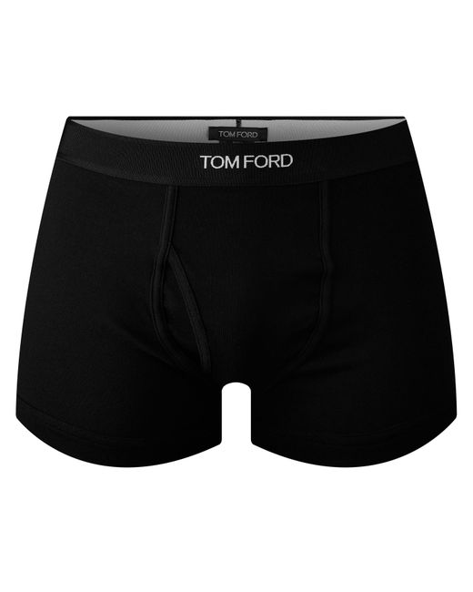 Tom Ford Gray Plain Cotton Boxer Briefs, 2-Pack for men