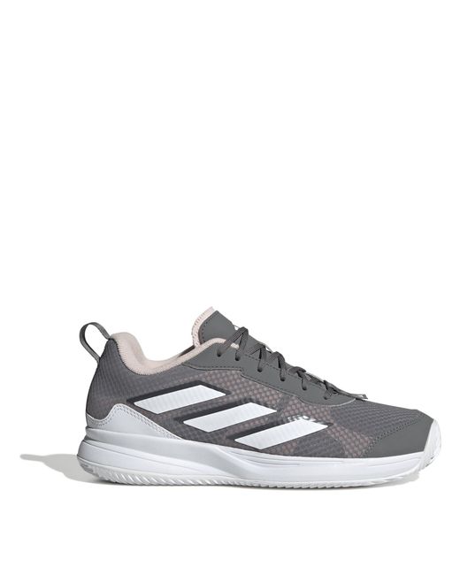 Adidas Gray Avaflash Clay Tennis Shoes