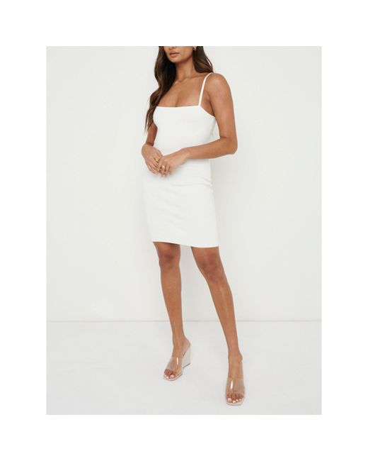Pretty Lavish White Moriah Mini Dress