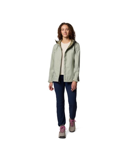 Columbia Green Arcadia Ii Waterproof Jacket