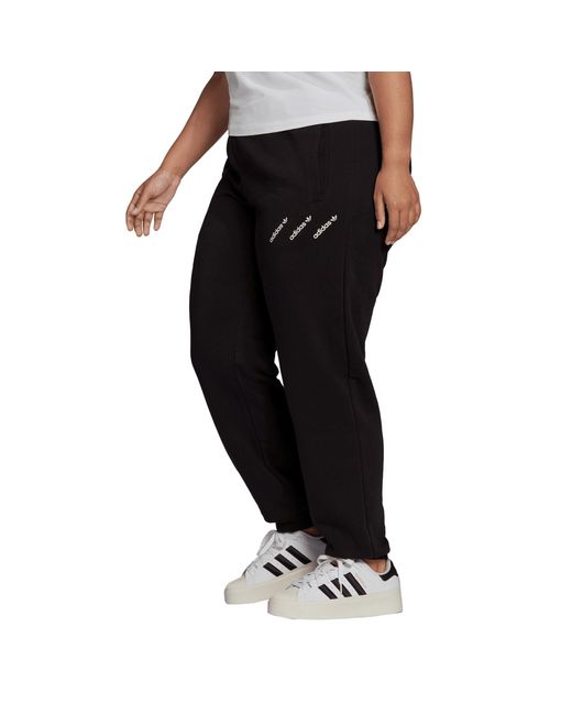 Adidas Originals Blue Closed Hem Fleece Joggers