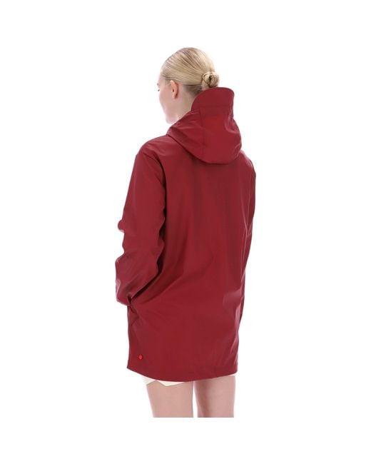 Hunter Red Jo Otb Rain Anorak