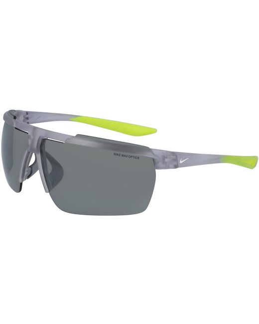 Nike Gray Windshield Wrap Sunglasses