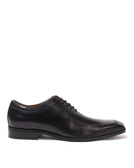 GIORGIO Black Leather Oxford Dress Formal Shoes for men