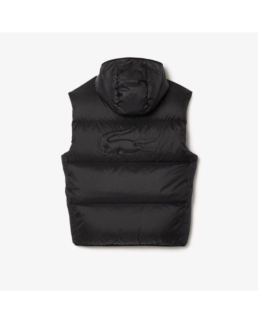 Lacoste Black Gilets for men