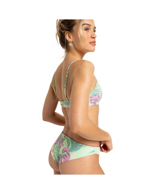 Roxy Multicolor Sun Check Bikini Bottoms