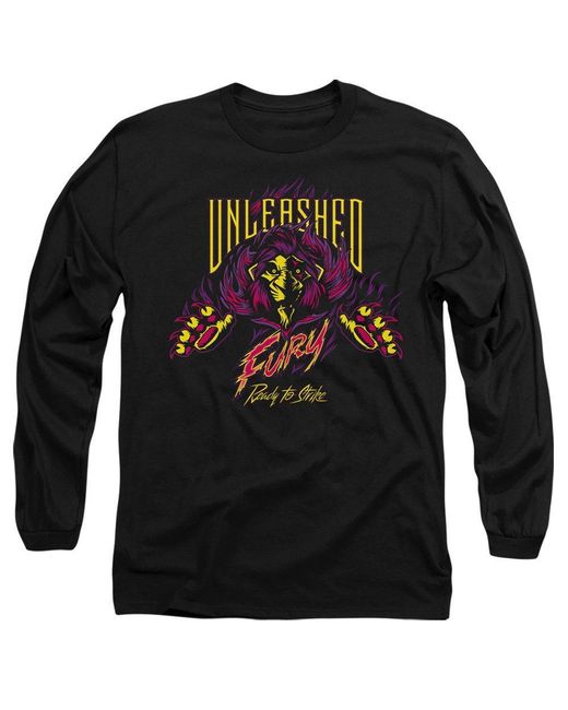 Disney Black Scar Unleashed Fury The Lion King T-Shirt for men