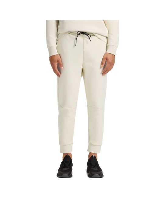 Boss Natural Soft Cotton-Blend Jogging Bottoms for men