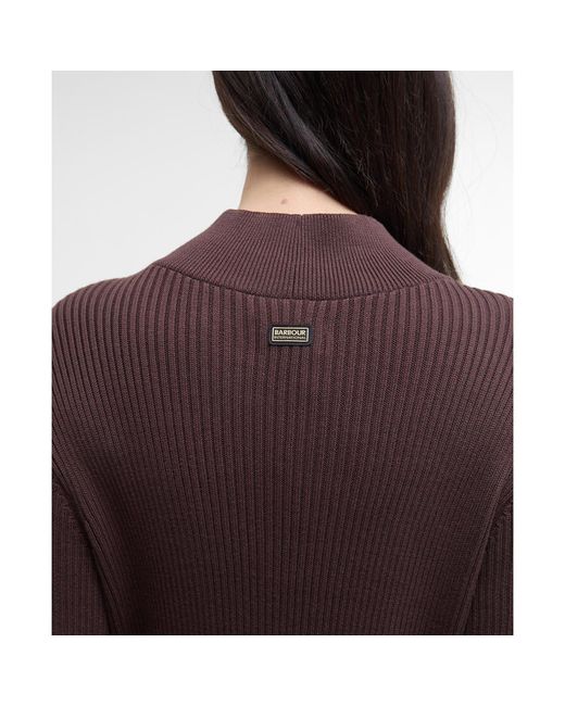 Barbour Brown B.Intense Kaia Knitted Jumper Dress