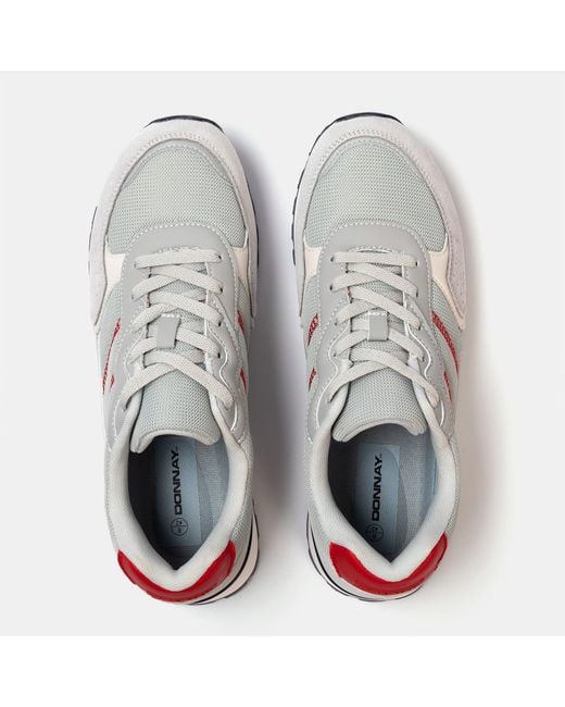Donnay Gray Bob Trainers for men