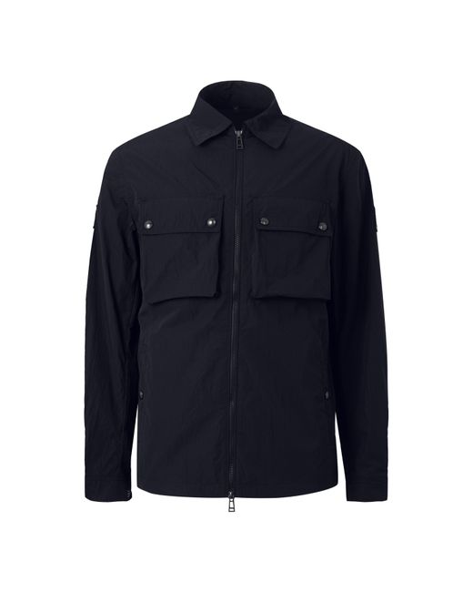 Belstaff Black Winter Lockseam Wax Jacket for men