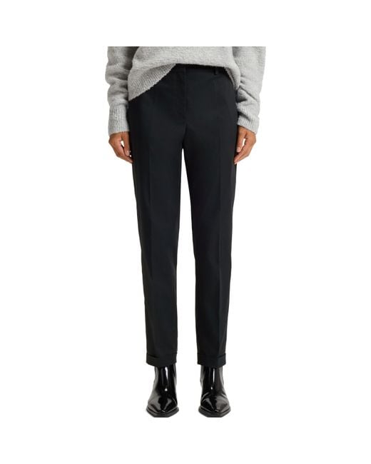 Boss Blue Tachinoa Straight Leg Trousers