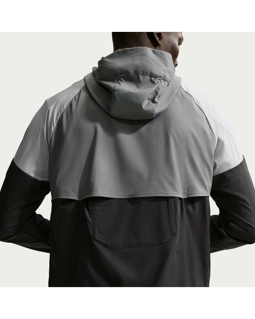 Nike Gray Windrun Jacket for men