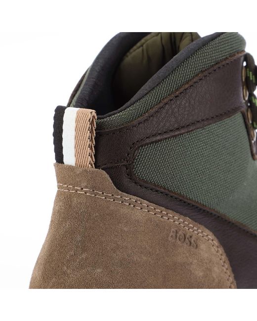 Boss Brown Chester Halb Ltcorny 10254403 Ankle Boots for men