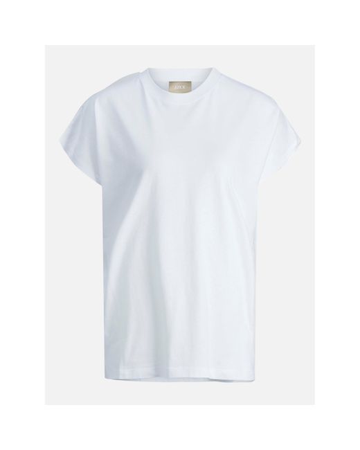 JJXX White Jack Astrid Boxy Sleeveless T-Shirt Ladies
