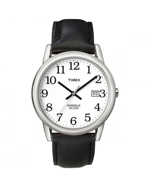 Timex Black Easy Reader Watch With Date