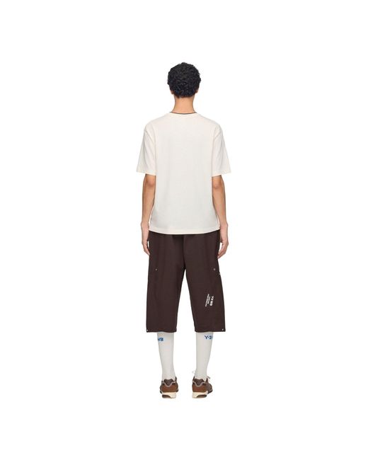 Adidas Originals White By Wales Bonner X Y3 Graphic T-Shirt for men
