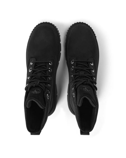 Timberland Black Greyfield Mid Lace Up Boot Medium B
