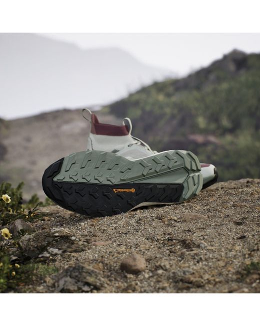 Adidas Gray Terrex Free Hiker 2 Off-Road Trail Running Shoes