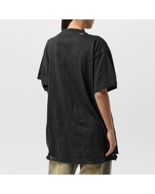 Balenciaga Black Planet Earth T-Shirt