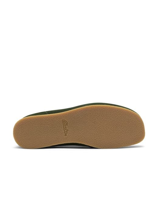 Clarks Green Wallabee Moc Toe Formal Shoes for men