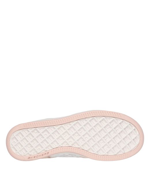 Skechers White Sprtcourt92 Classic Low-Top Trainers