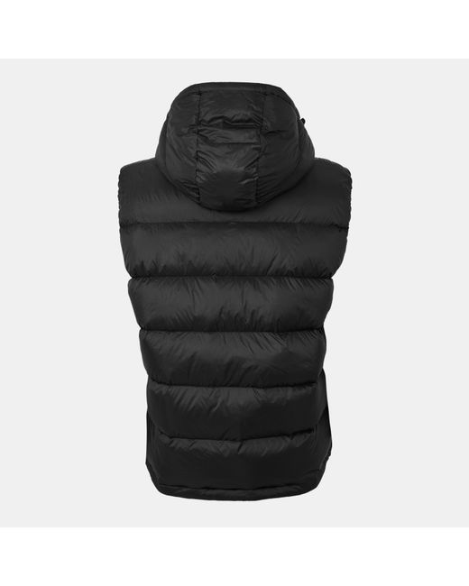 Calvin Klein Black Essentials Water Resistant Down Sleeveless Short Puffer Jacket for men
