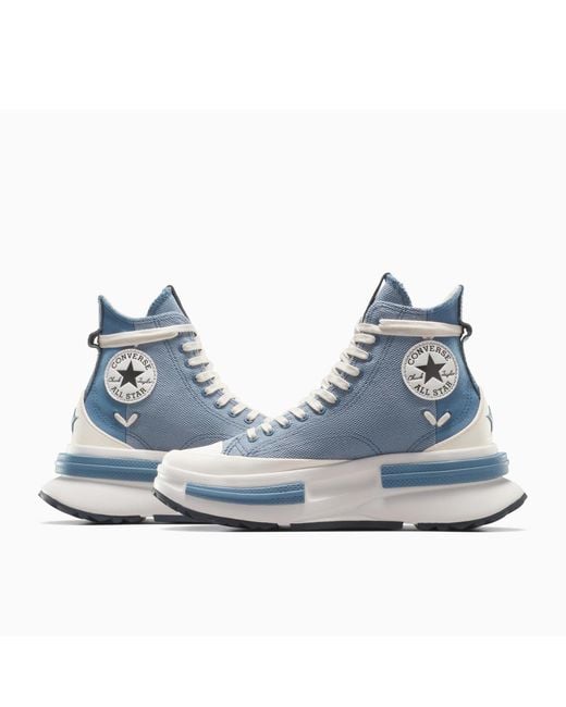 Converse Blue Adults Run Star Legacy Platform Trainers
