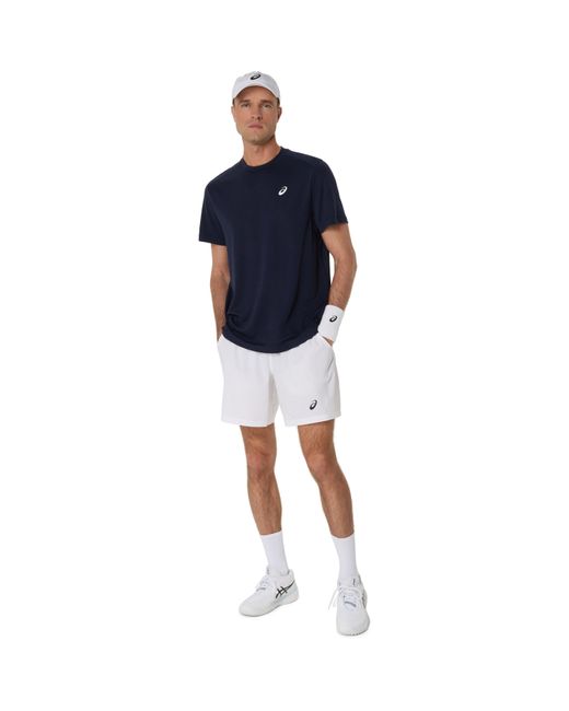 Asics Blue Court Ss Top T-Shirt for men
