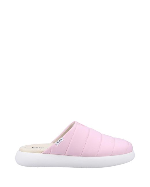 TOMS Pink Alpargata Mallow Mule