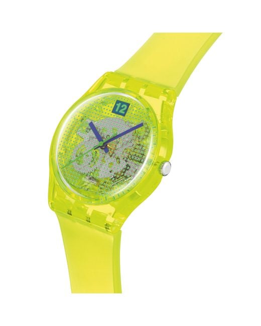 Swatch Yellow Smash It! Watch 64