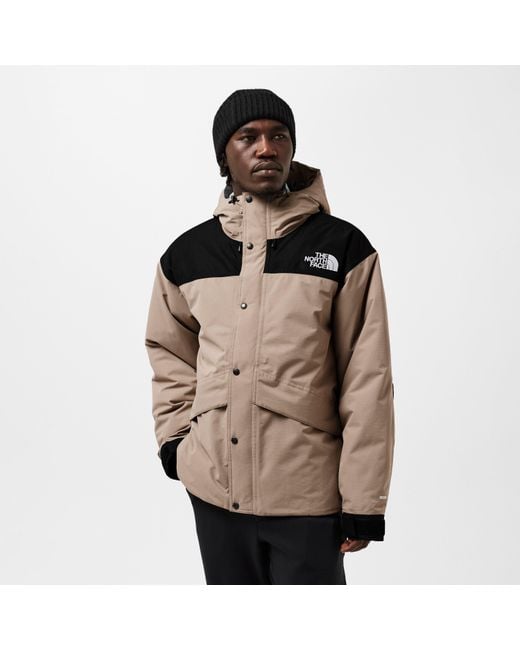 The North Face Brown Mountain Insulated Water Repellent Short Puffer Jacket for men