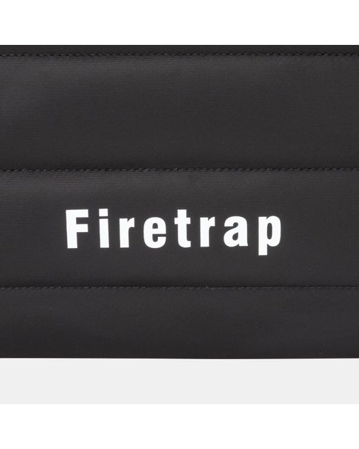 Firetrap Black Padded Crossbody Bag