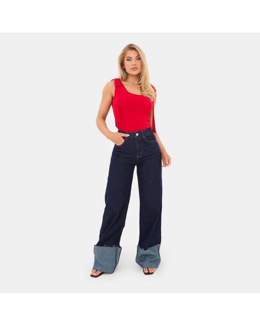 I Saw It First Red Bow Top