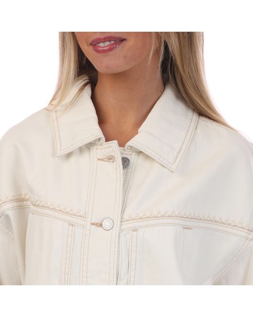Boss White C Denim Jacket 4.0 10261631 01 Softshell