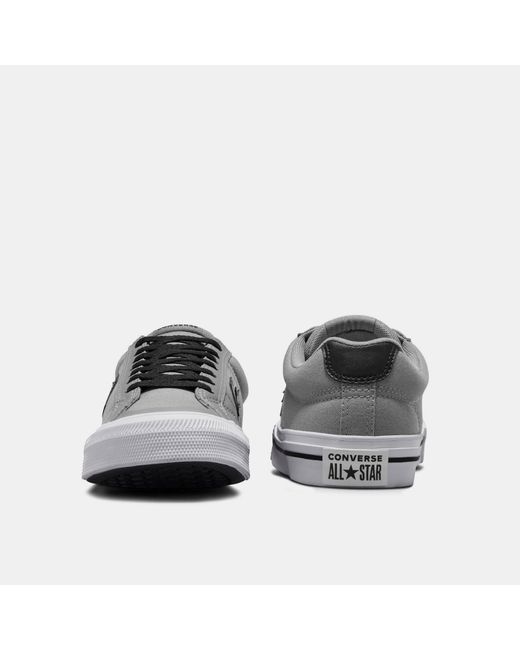 Converse Gray Adults Sport Casual Canvas Trainers