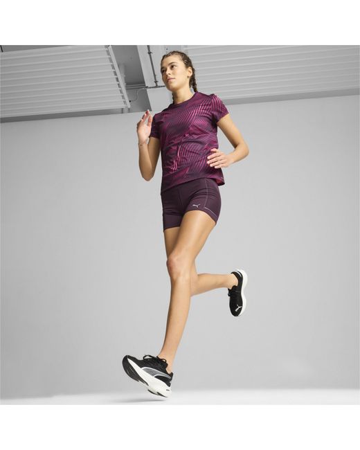 PUMA Black Deviate Nitro 3 Fade Road Running Shoes