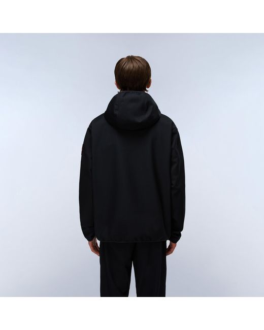 Napapijri Black Napa Biois Zip Ventilation Rain Anorak for men
