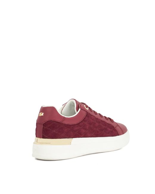 Dune Red Elba Platform Trainers